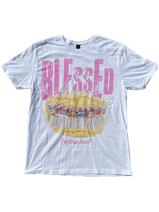 (Pink) Blessed Tee